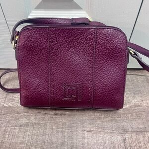 Vintage Liz Claiborne Monica pebbled leather Crossbody Bag